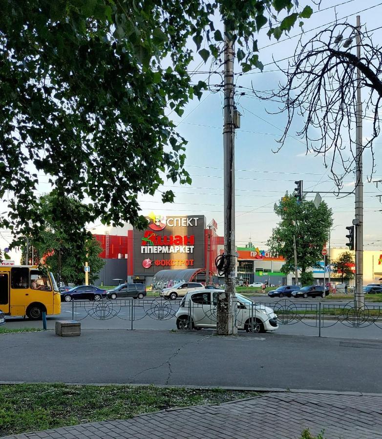 Просторі Апартаменти كييف المظهر الخارجي الصورة